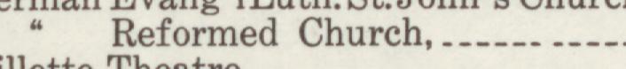 The line reading Reformed Church in the 1915 atlas index