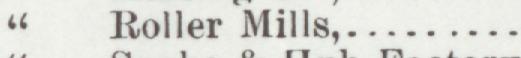 The line reading Roller Mills in the 1892 atlas index