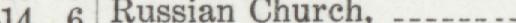The line reading Russian Church in the 1910 atlas index