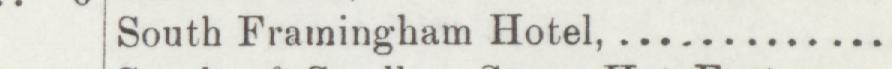 The index line reading South Framingham Hotel in the 1892 atlas