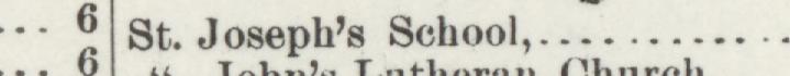 The line reading St.Joseph's School in the 1895 atlas index
