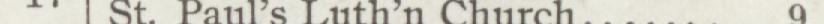 The line reading St. Panl's Tuth'n Church in the 1904 atlas index