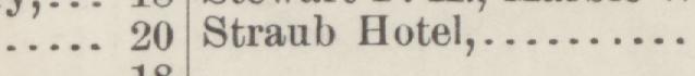 The line reading Stranb Hotel in the 1887 atlas index