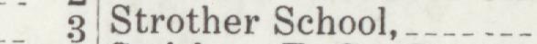 The line reading Strother School in the 1924 atlas index