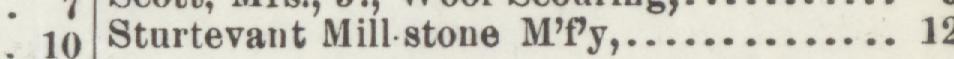 The line reading Sturtevant Mill-stone M'fy in the 1896 atlas index