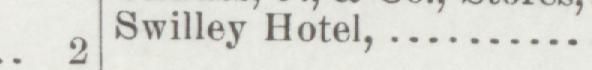 The line reading Swilley Hotel in the 1893 atlas index