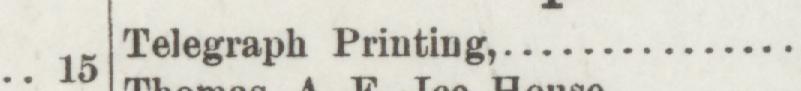 The line reading Telegraph Printing in the 1889 atlas index