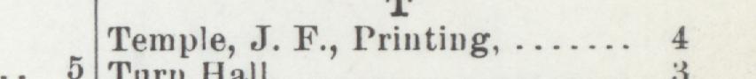 The line reading Temple, J. F., Printing in the 1905 atlas index
