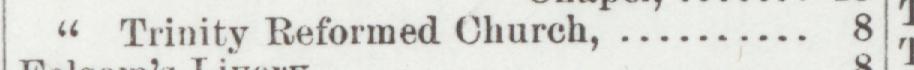 The line reading Trinity Reformed Church in the 1891 atlas index