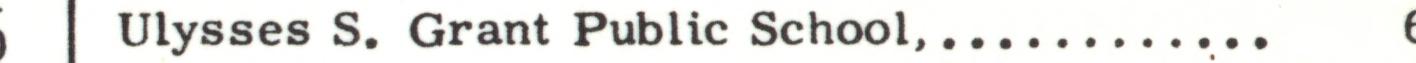 The line reading Ulysses S. Grant Public School in the 1956 atlas index
