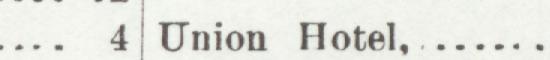 The line reading Union Hotel in the 1899 atlas index