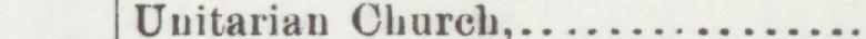 The index line reading Unitarian Church in the 1889 atlas