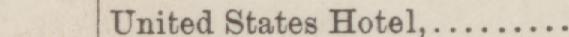 The line reading United States Hotel in the 1885 atlas index
