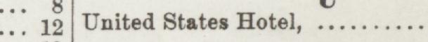 The line reading United States Hotel in the 1892 atlas index
