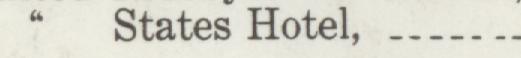 The index line reading States Hotel in the 1912 atlas