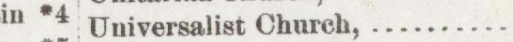 The line reading Universalist Church,.! in the 1892 atlas index