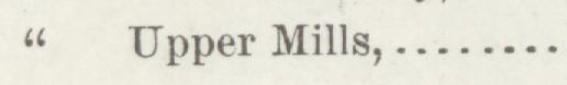 The line reading Upper Mills in the 1892 atlas index