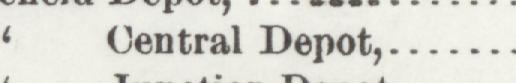 The line reading Ventral Depot in the 1903 atlas index
