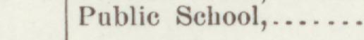 The index line reading Publie School in the 1897 atlas