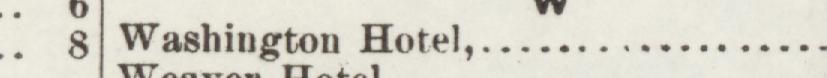 The index line reading Washington Hotel in the 1895 atlas
