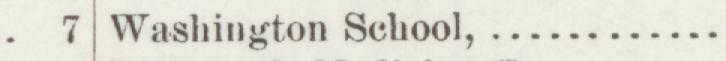 The line reading Washington School in the 1890 atlas index