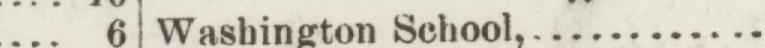 The index line reading Wasbington School in the 1895 atlas