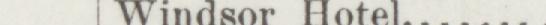 The line reading Windsor Hotel in the 1889 atlas index