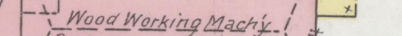The line reading Wood Working Machy in the 1893 atlas index