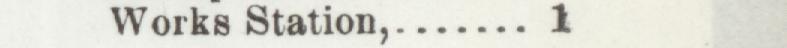 The line reading Works Station, 1 in the 1904 atlas index