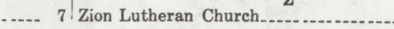 The line reading Zion Lutheran Church in the 1927 atlas index