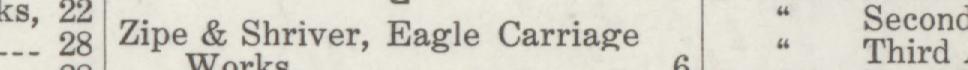 The line reading Zipe & Shriver, Eagle Carriage in the 1915 atlas index