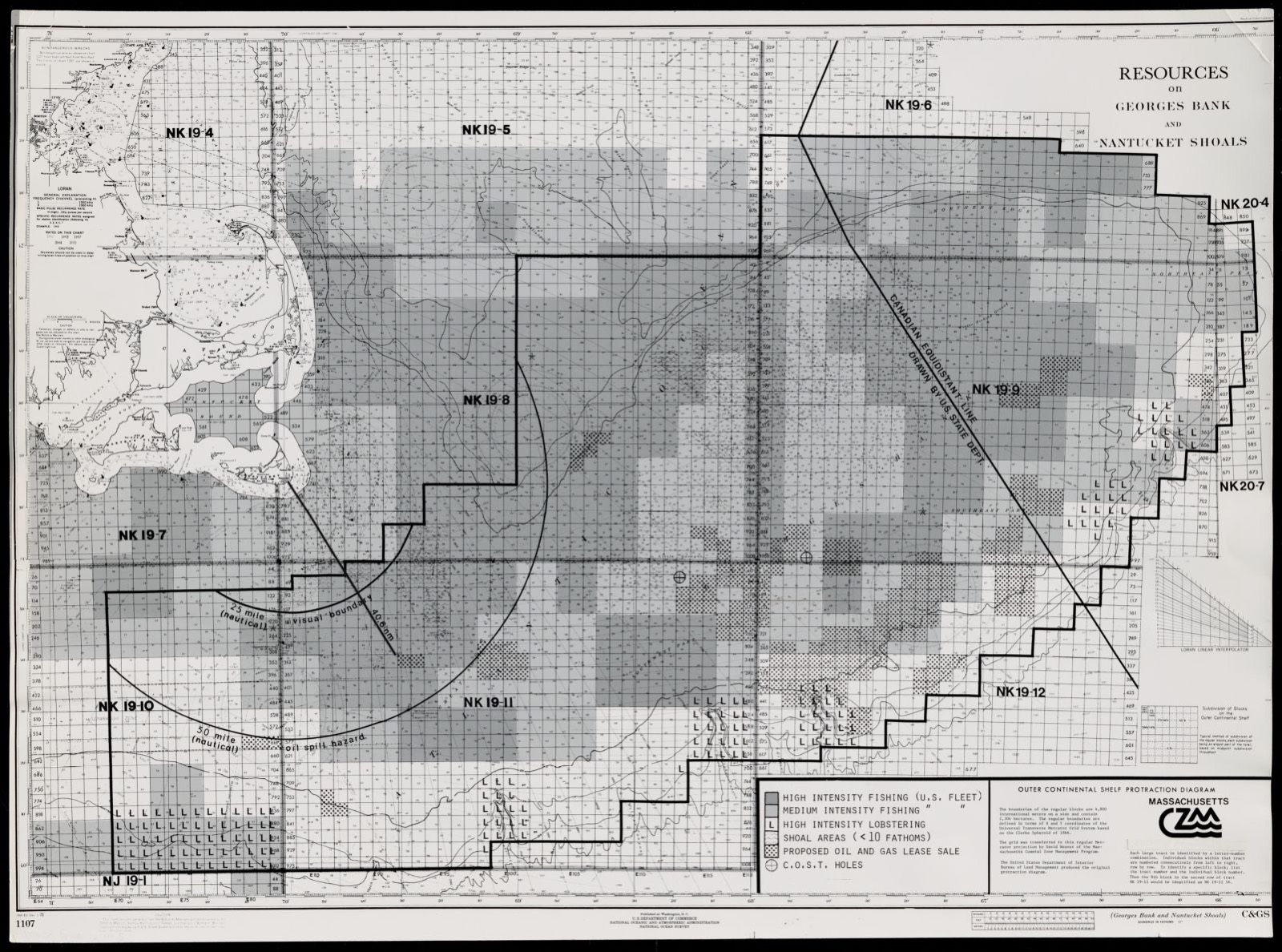 Resources on Georges Bank and Nantucket Shoals, Boston Public Library - undated