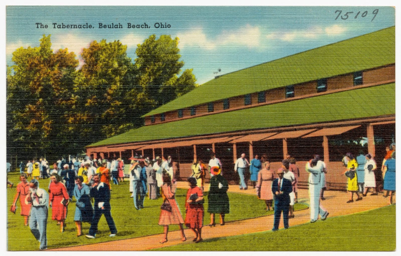 The Tabernacle, Beulah Beach, Ohio, Boston Public Library - undated