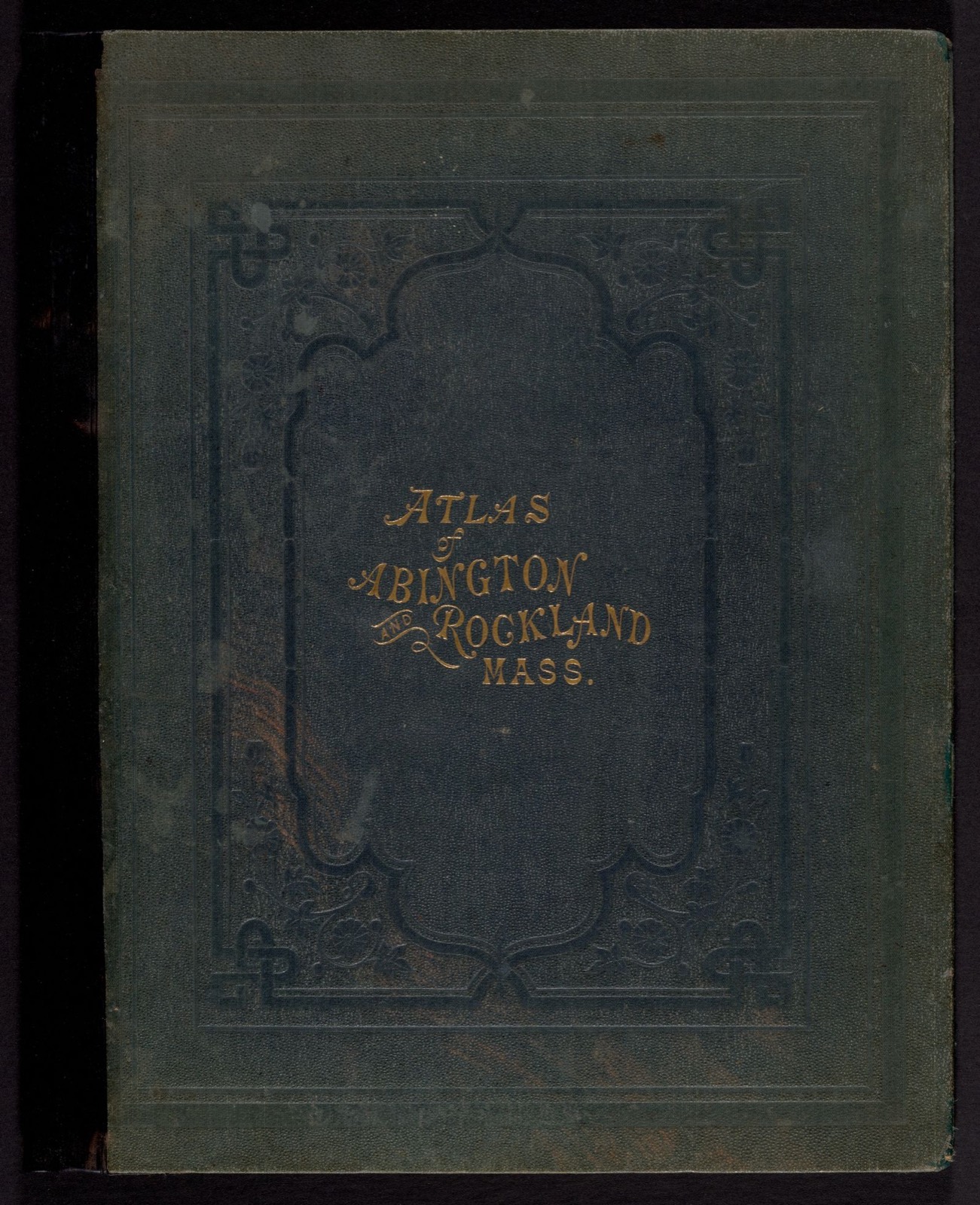 Atlas of Abington and Rockland, Massachusetts from recent and actual surveys & records, Boston Public Library - undated