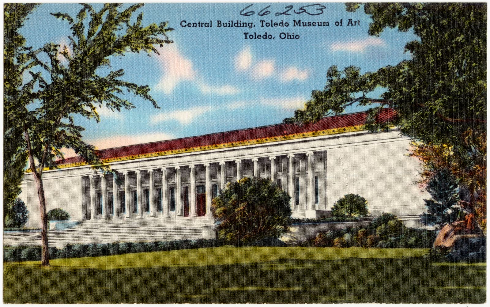 Central building, Toledo Museum of Art, Toledo, Ohio, Boston Public Library - undated