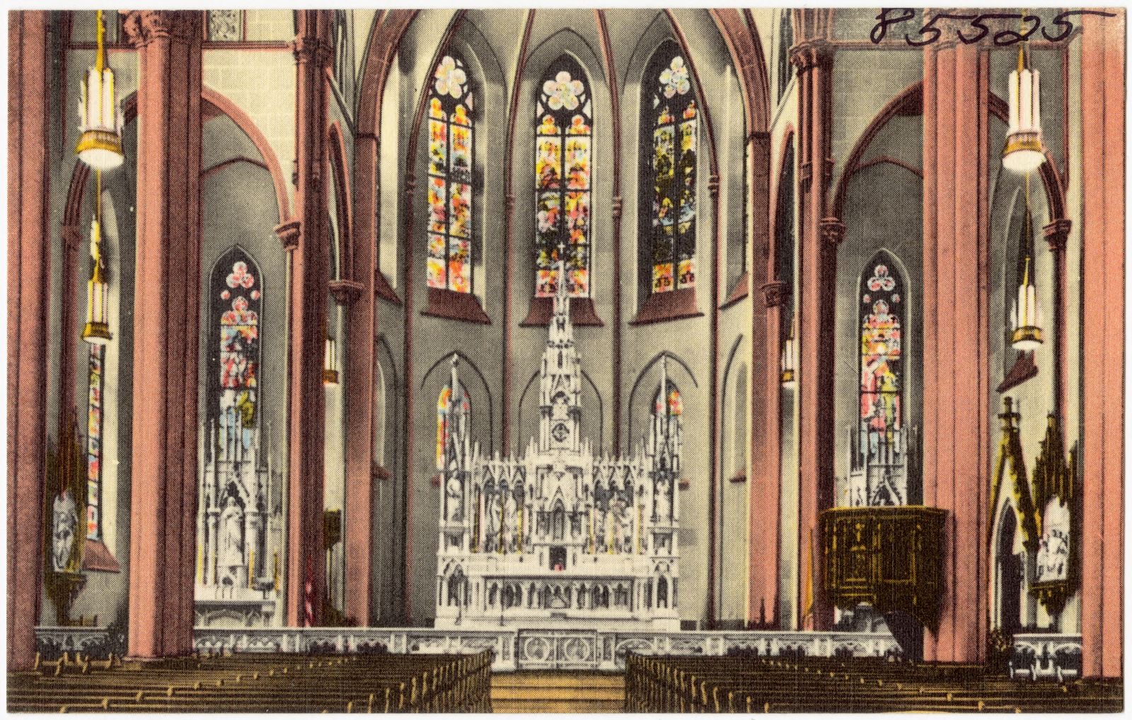 St. Francis De Sales Church, Woodburn Avenue and Madison Road, Cincinnati, Ohio, Boston Public Library - undated