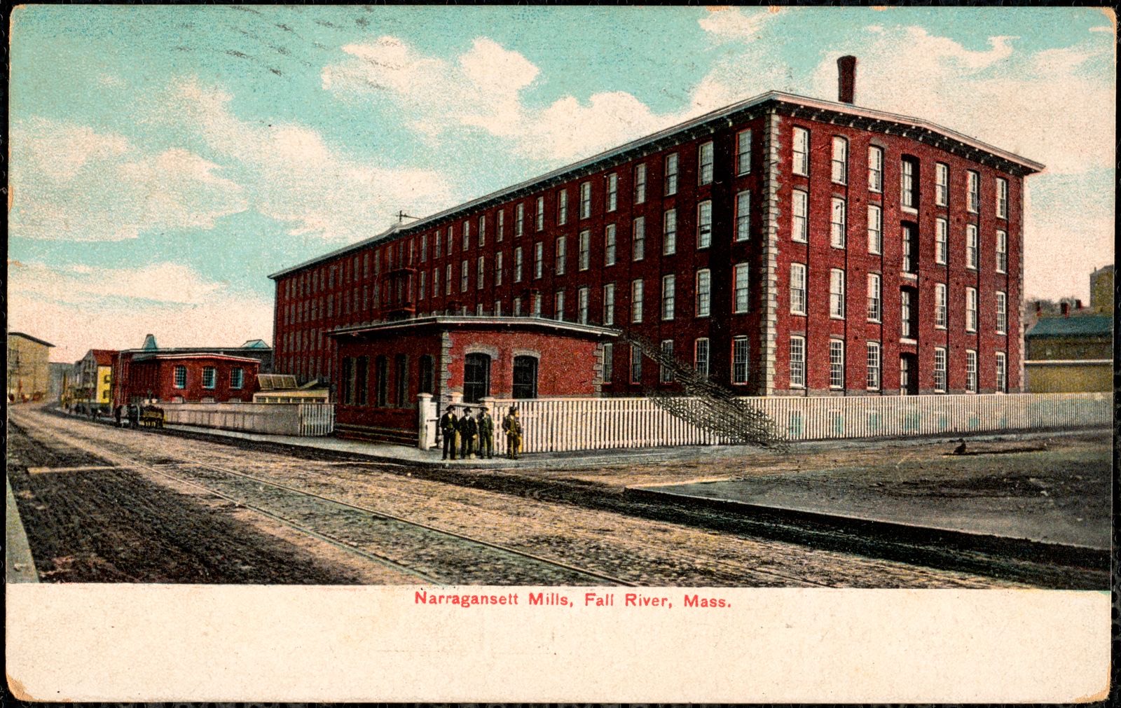 Narragansett Mills, Fall River, Mass., Fall River Public Library - undated