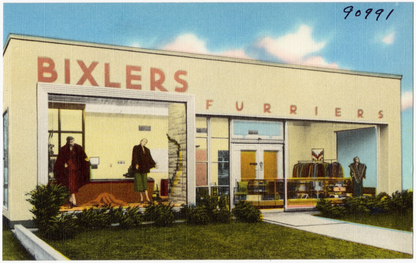 Bixlers Furriers, Boston Public Library - undated