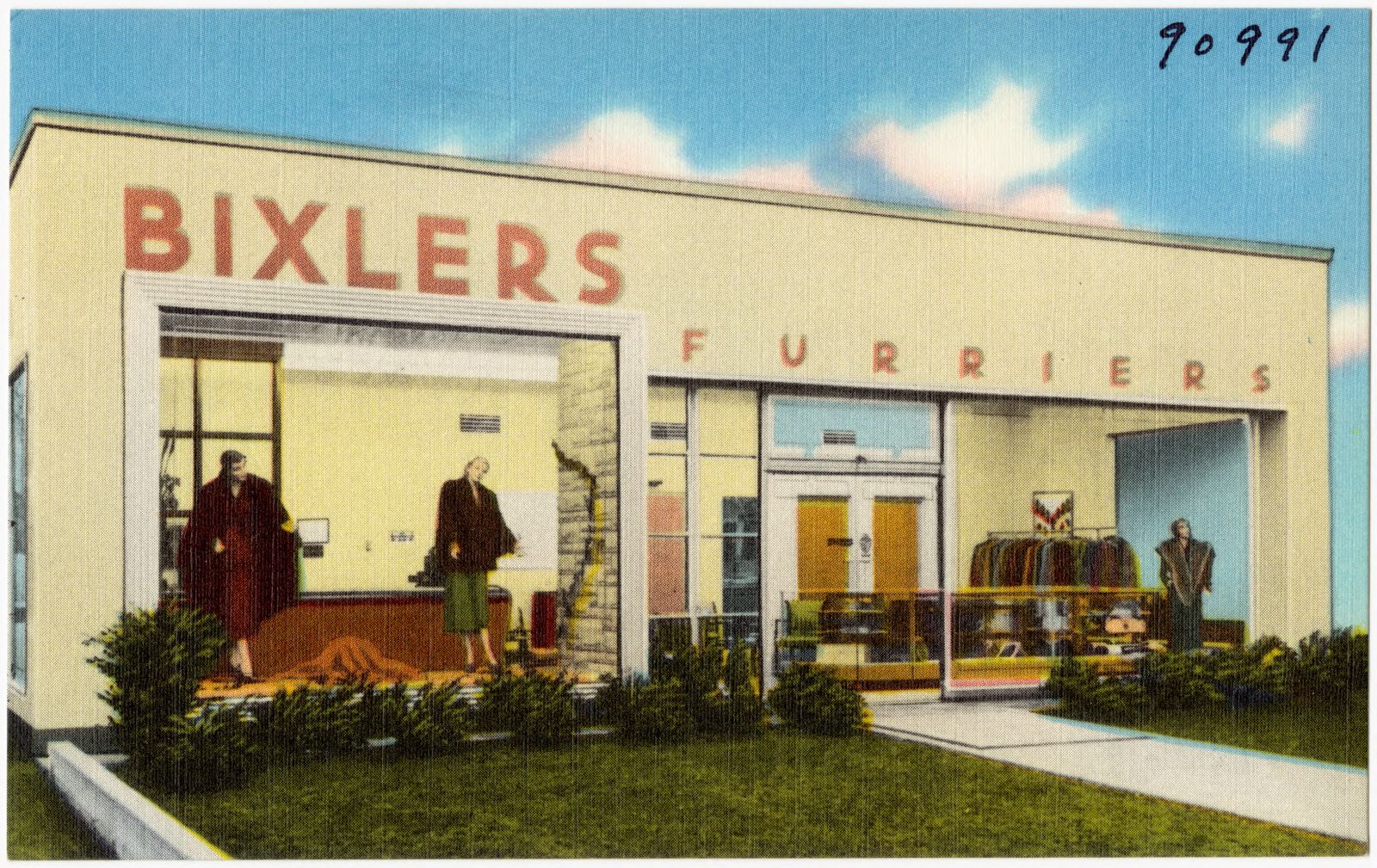 Bixlers Furriers, Boston Public Library - undated