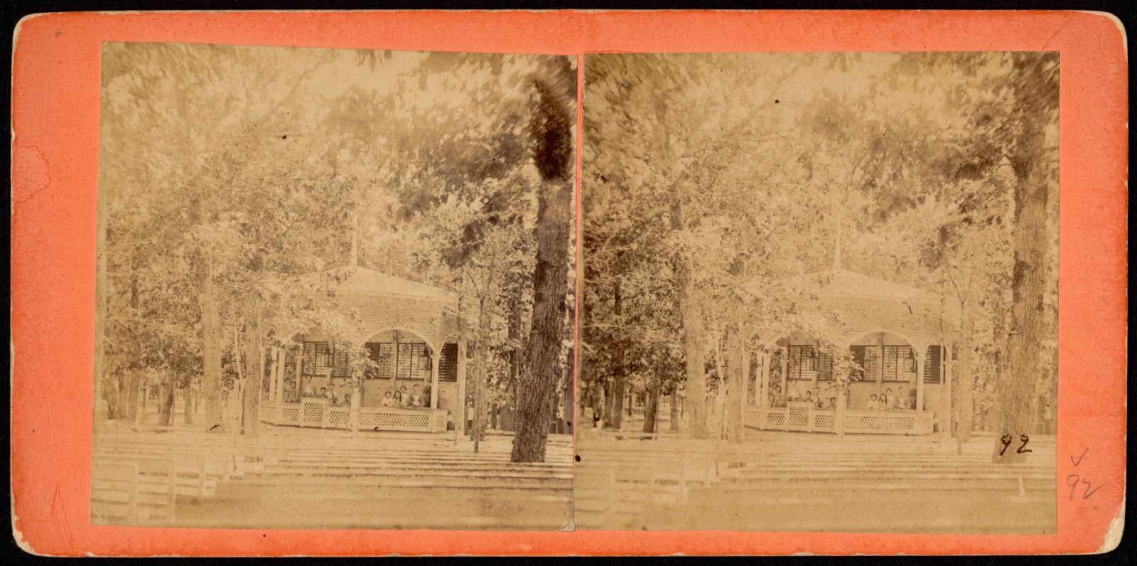 Preaching tent. Vineyard, Boston Public Library - undated