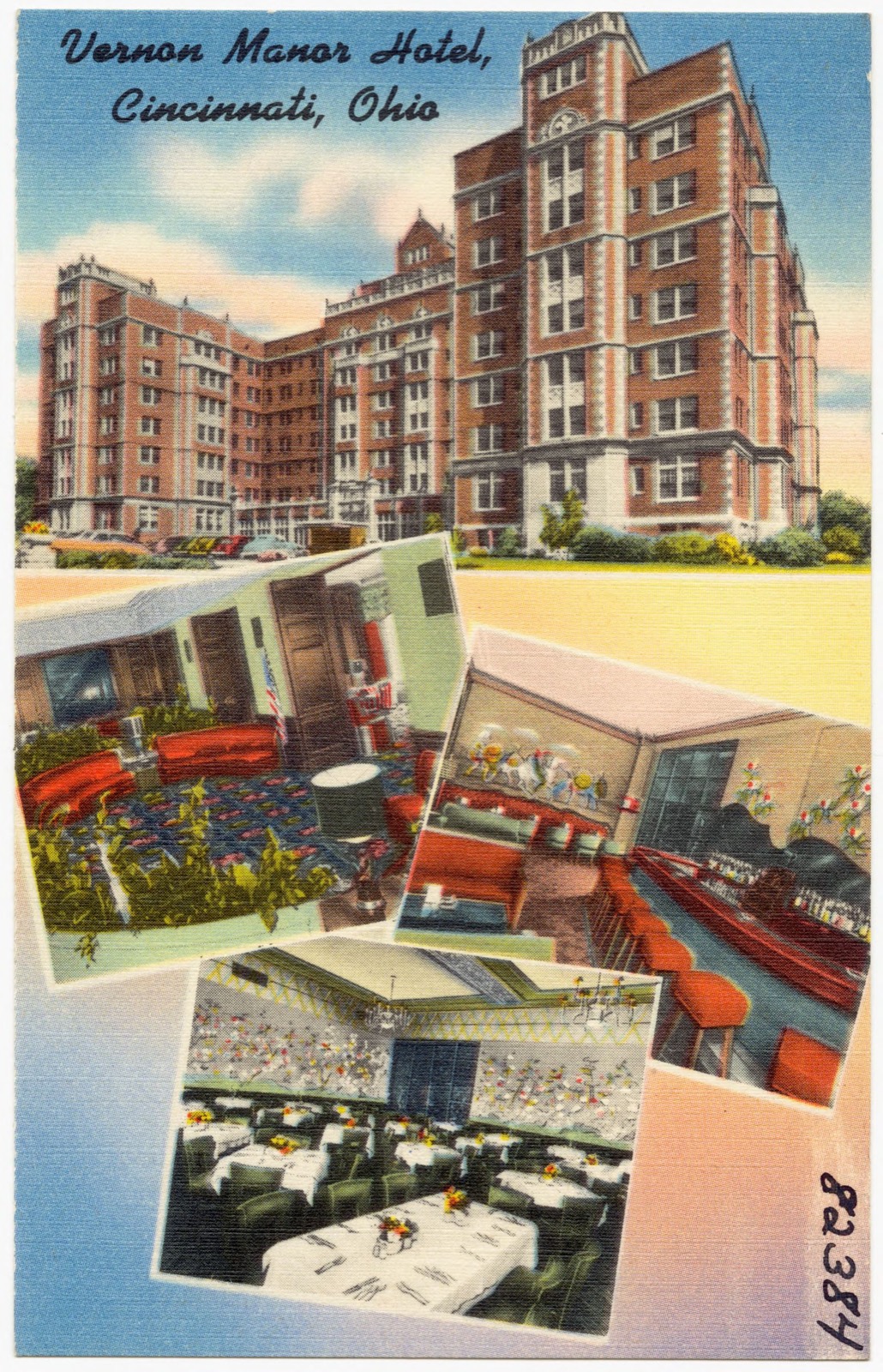 Vernon Manos Hotel, Cincinnati, Ohio, Boston Public Library - undated