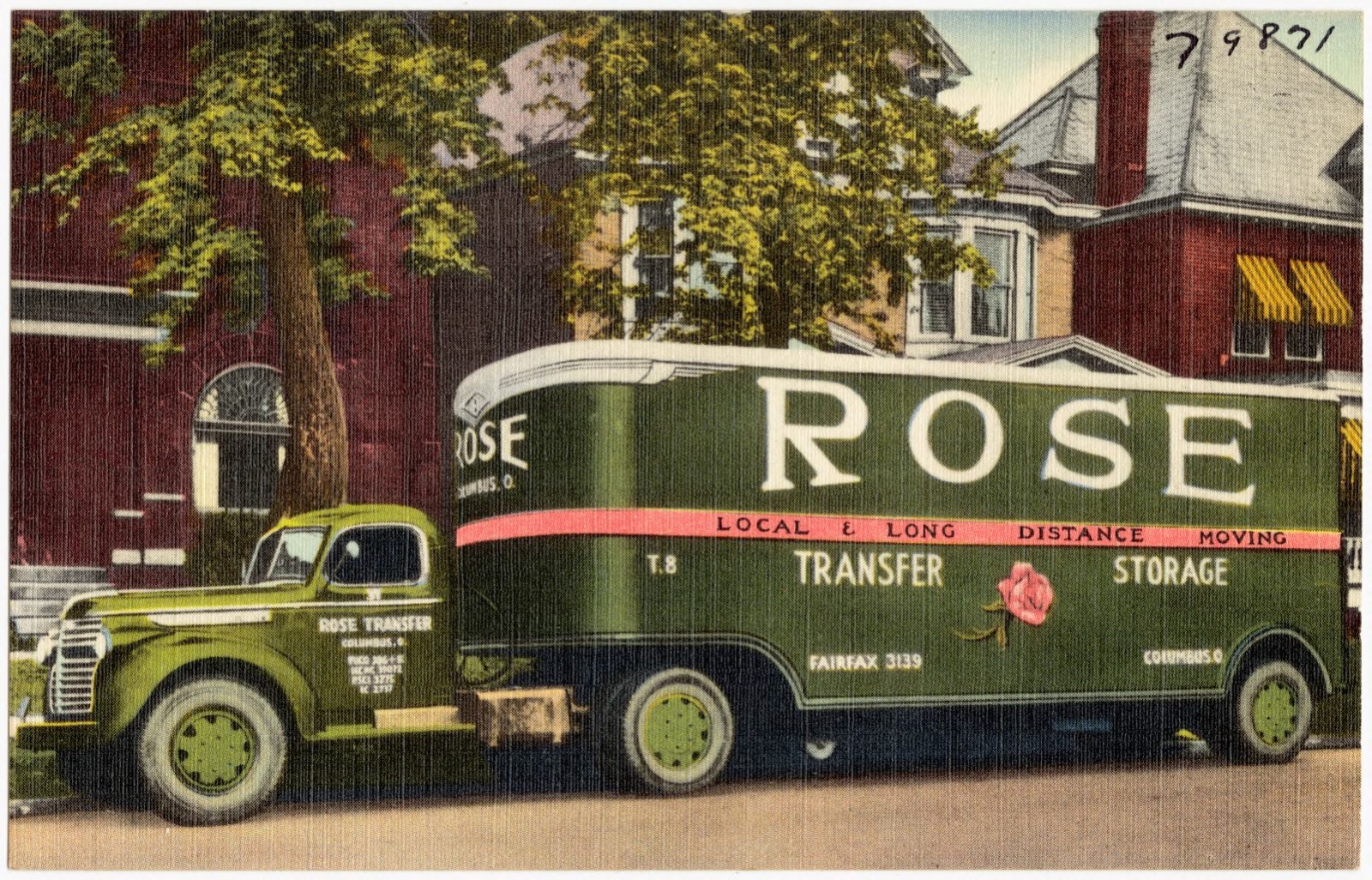 Rose Transfer & Storage Co., Boston Public Library - undated