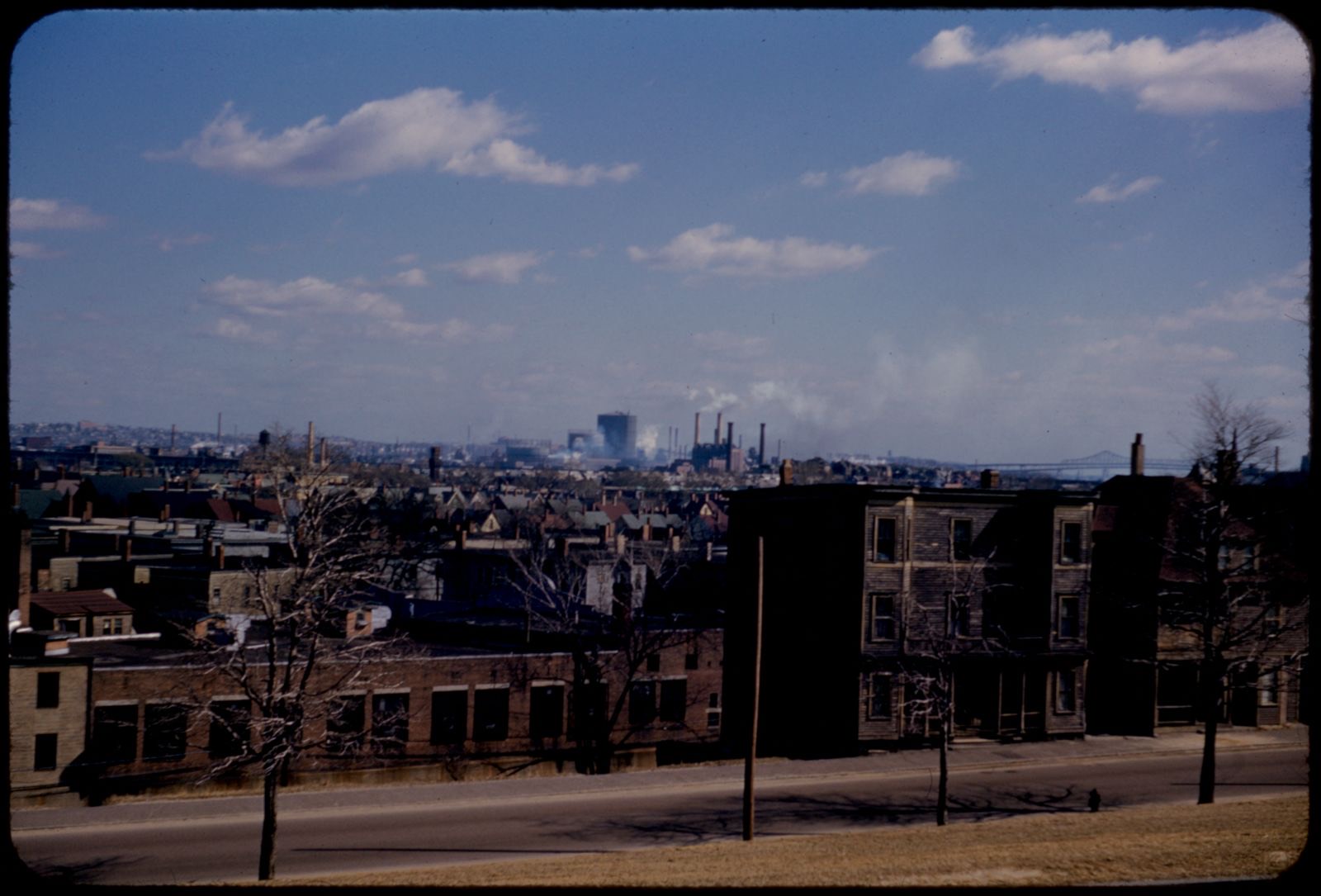Malden, Everett, back of Somerville High, Boston Public Library - undated