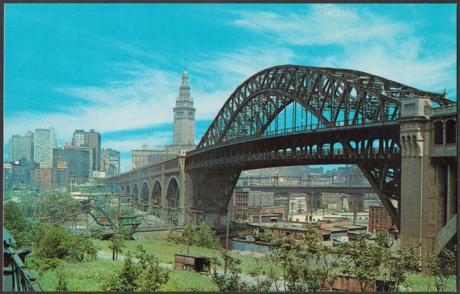 Detroit-Superior high level bridge, Boston Public Library - undated