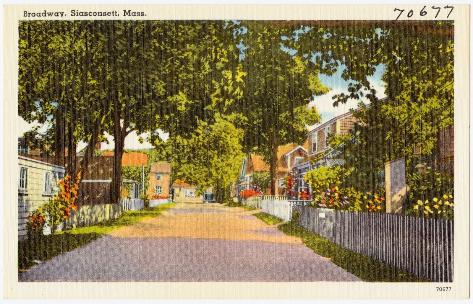 Broadway, Siasconsett, Mass., Boston Public Library - undated