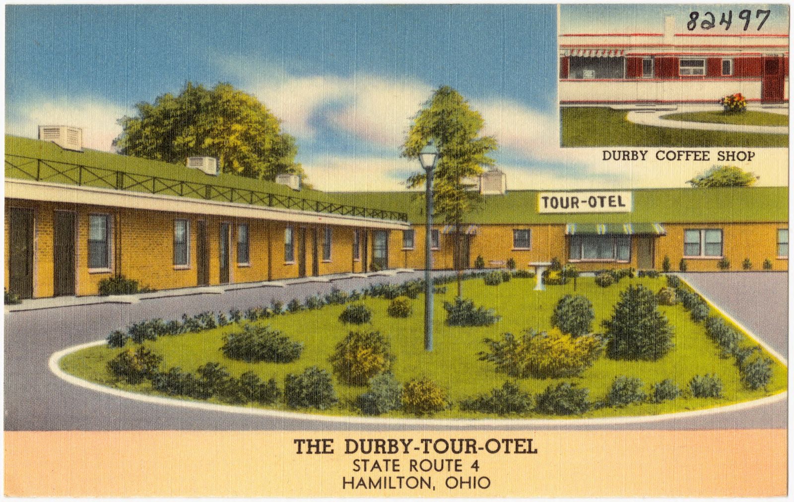 The Durby-Tour-Otel, State Route 4, Hamilton, Ohio, Boston Public Library - undated