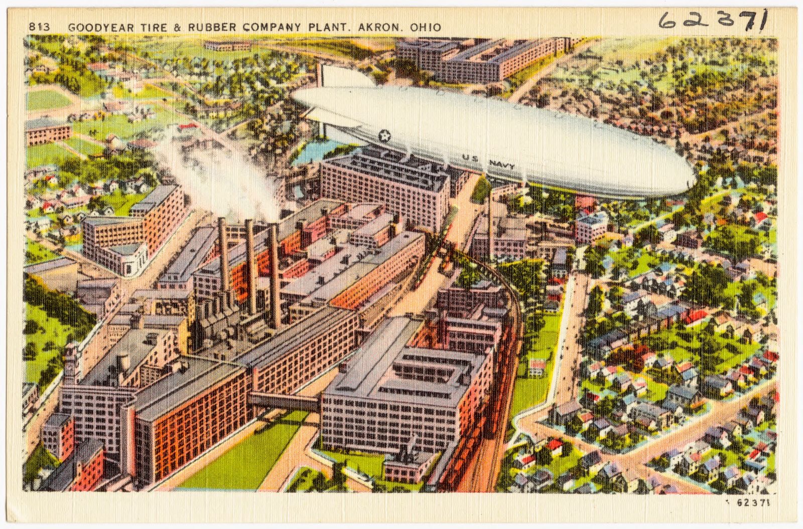 Goodyear Tire & Rubber Company Plant, Akron, Ohio, Boston Public Library - undated