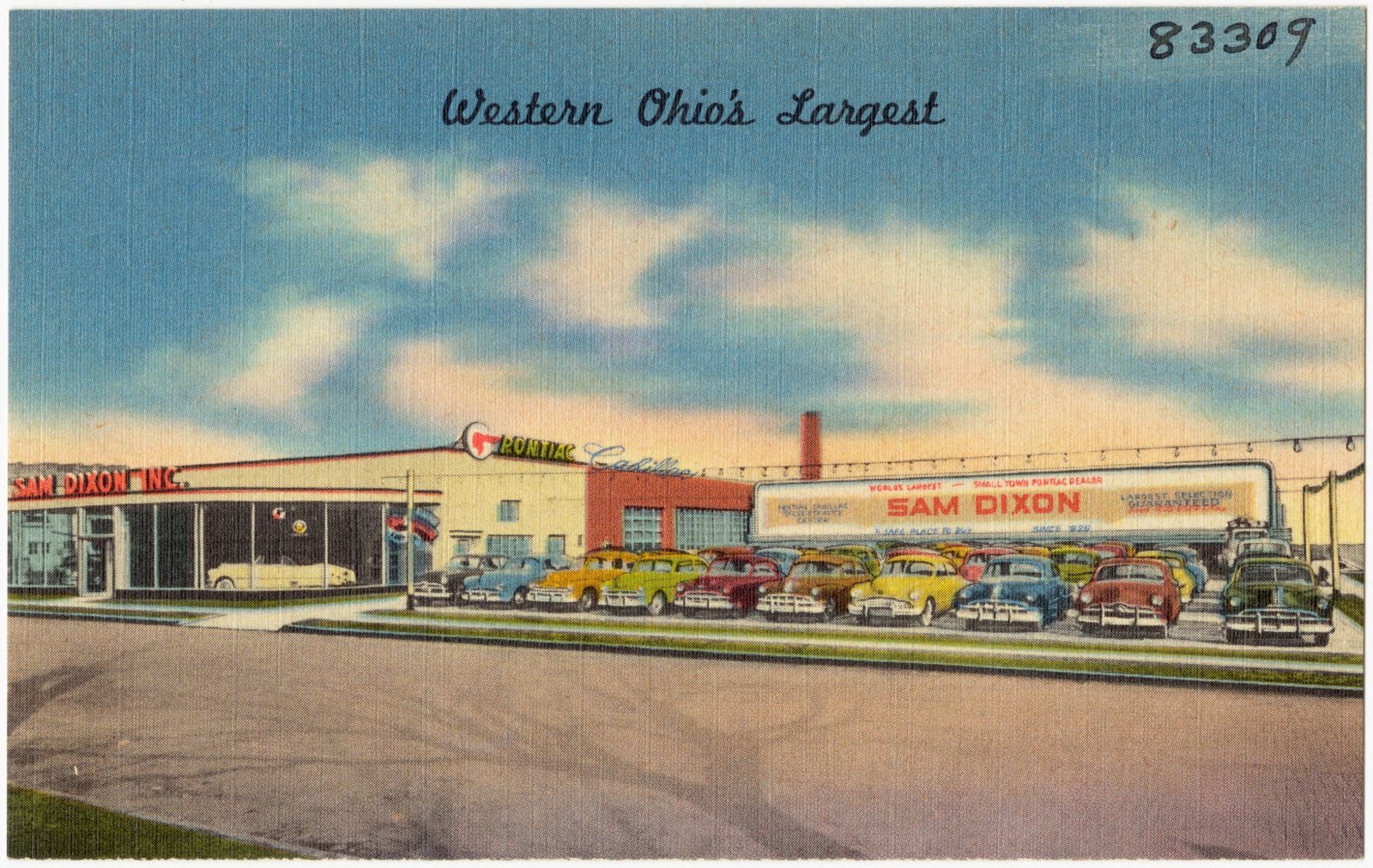 Sam Dixon Inc., Western Ohio's largest, Boston Public Library - undated