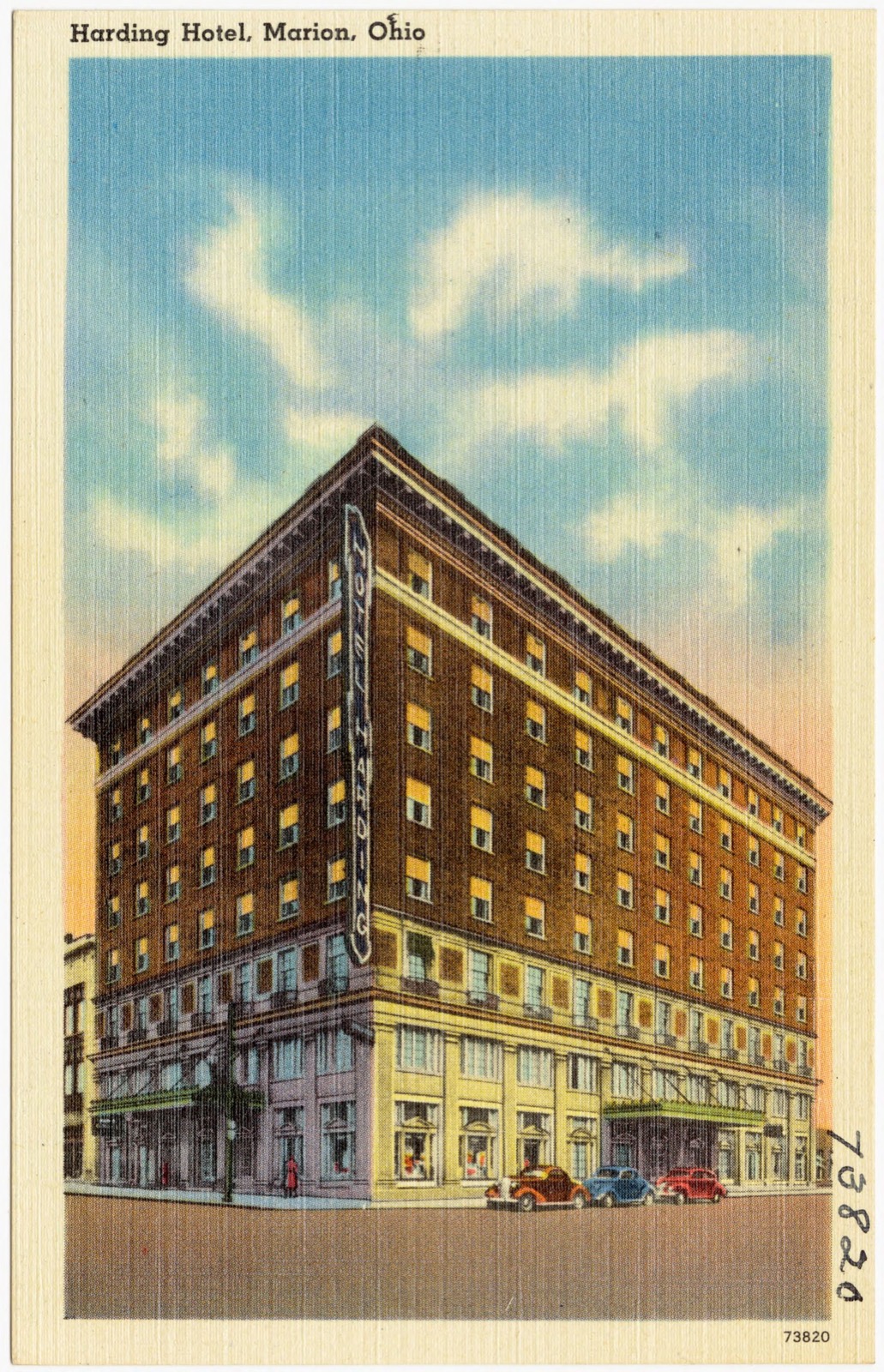 Harding Hotel, Marion, Ohio, Boston Public Library - undated