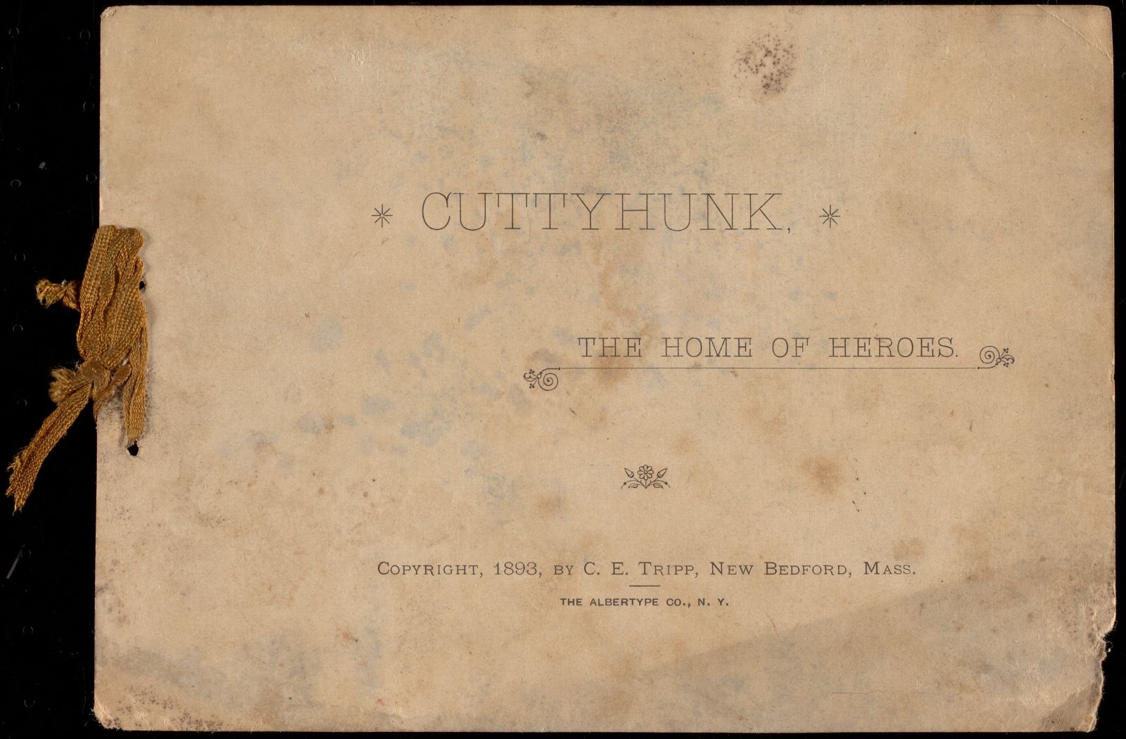 Cuttyhunk, the home of heroes, Coast Guard Heritage Museum - undated